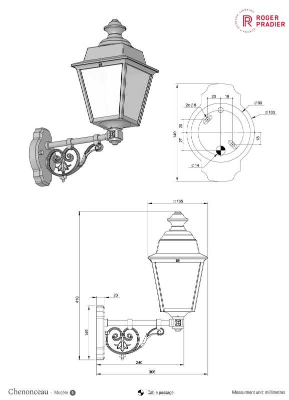 grüne Außenwandlampe antik